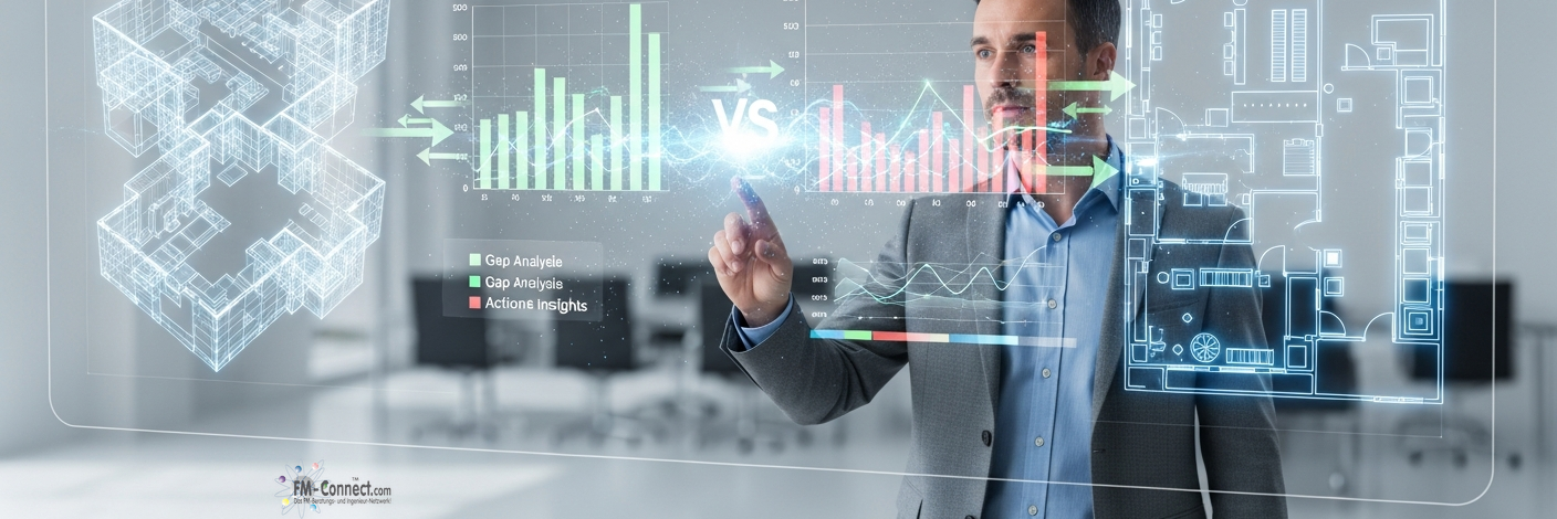 Flächenbenchmarking durchführen Vergleich von Flächennutzung Kennzahlen und Effizienz zur Optimierung
