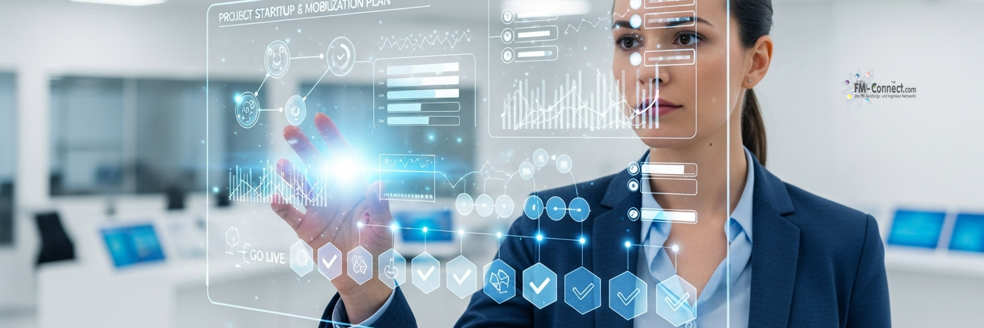 Checkliste für Start-up Aufgaben im Facility Management zur strukturierten Vorbereitung von Leistungen und Prozessen