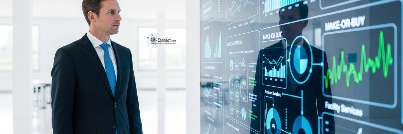 Beschaffung, Outsourcing und Vergabe im kaufmännischen Facility Management strukturiert darstellen