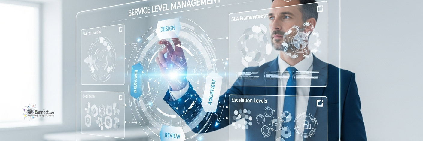 Servicelevel Management im Facility Management zur Definition, Überwachung und Steuerung von Serviceleistungen und Qualitätsanforderungen