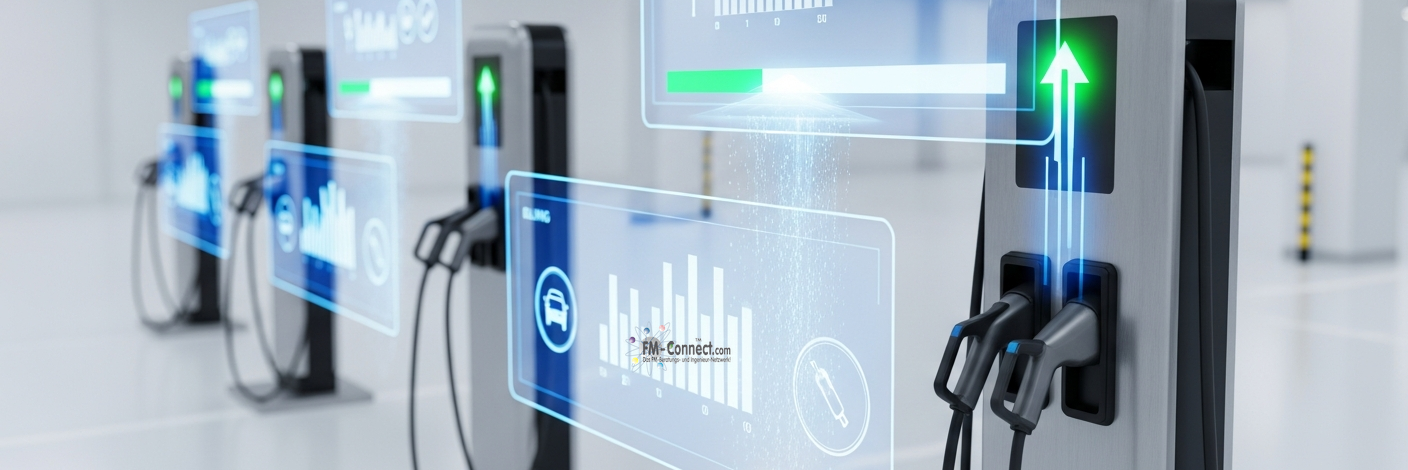 Ladeinfrastruktur und Ladepunktbetrieb mit Abrechnungssystemen zur Steuerung von Elektromobilität im Facility Management