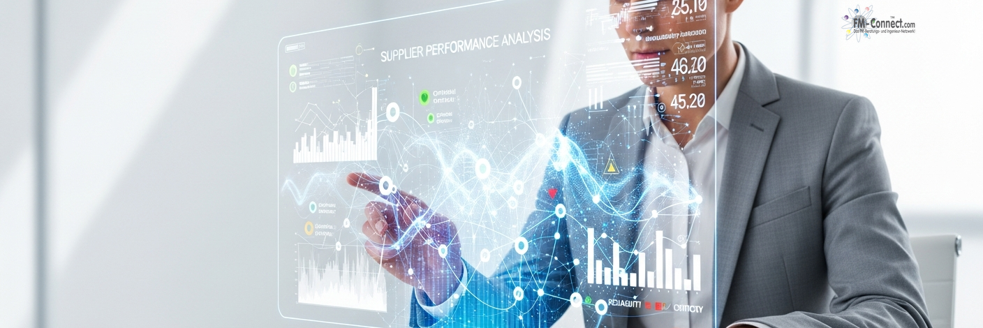 Diagramm zur Bewertung und Auswahl von Lieferanten im Facility Management