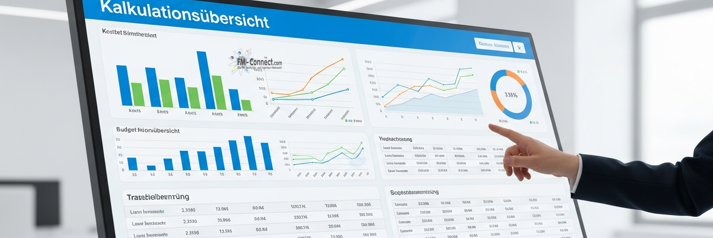 Kalkulationsübersicht verwenden zur transparenten Darstellung und Kontrolle von Kosten im Facility Management